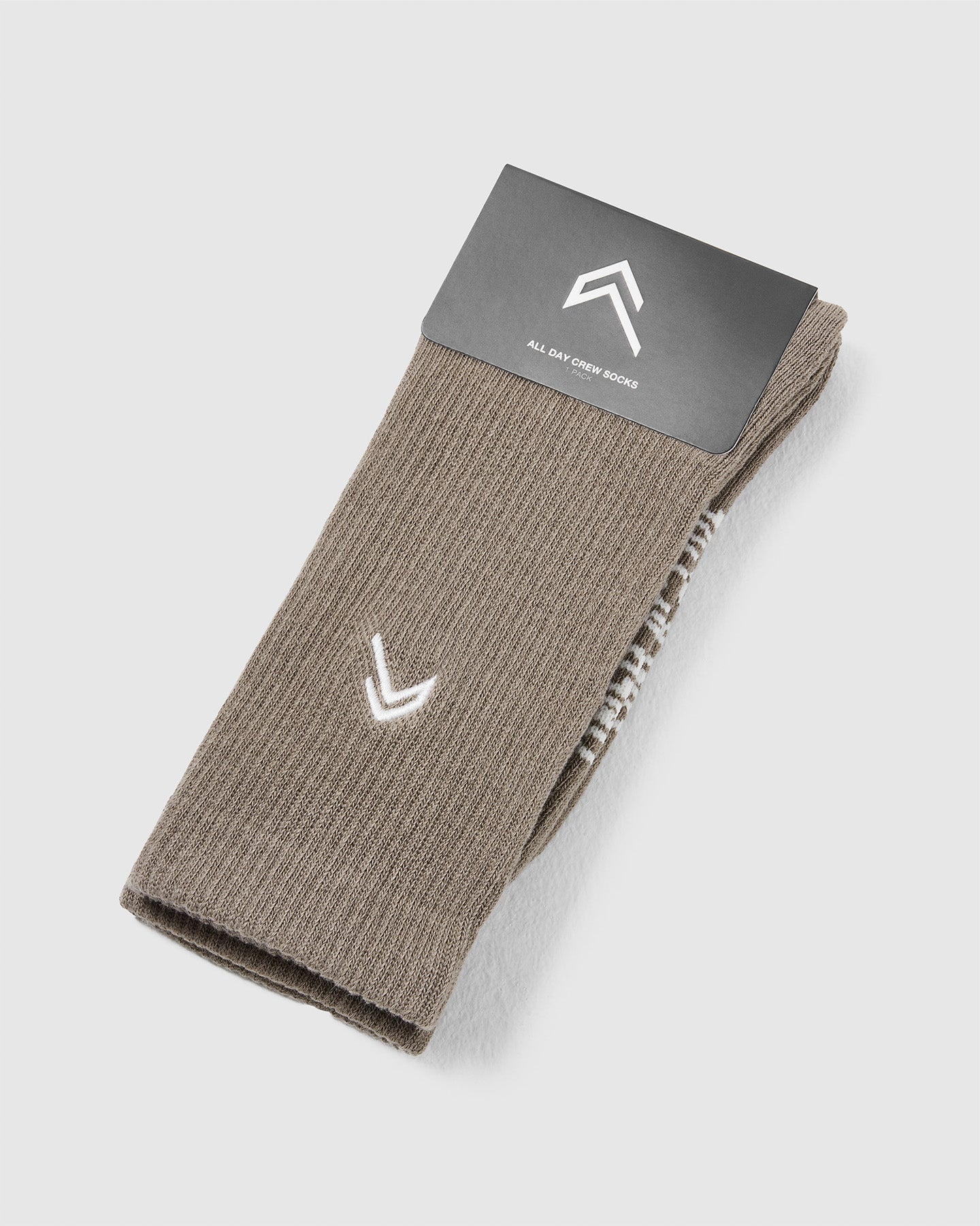 All Day Crew Socks 1 Pack | Moss Brown