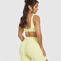 SoftMotion™ Scoop Back Bralette | Pastel Yellow