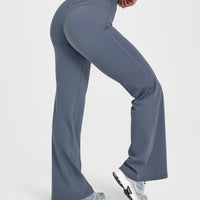 Unified Wrap Flared Bottoms | Granite Blue