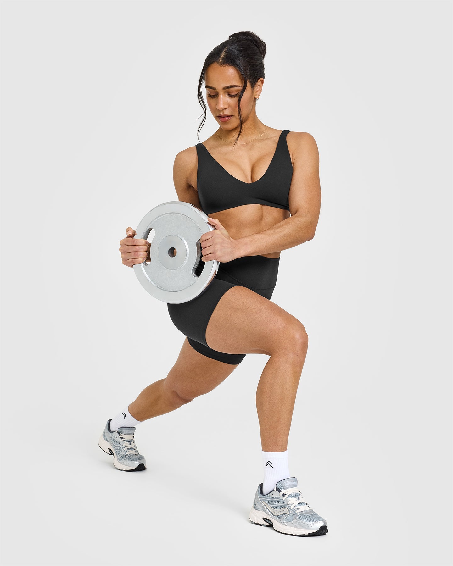SoftMotion™ Scoop Back Bralette | Soft Black