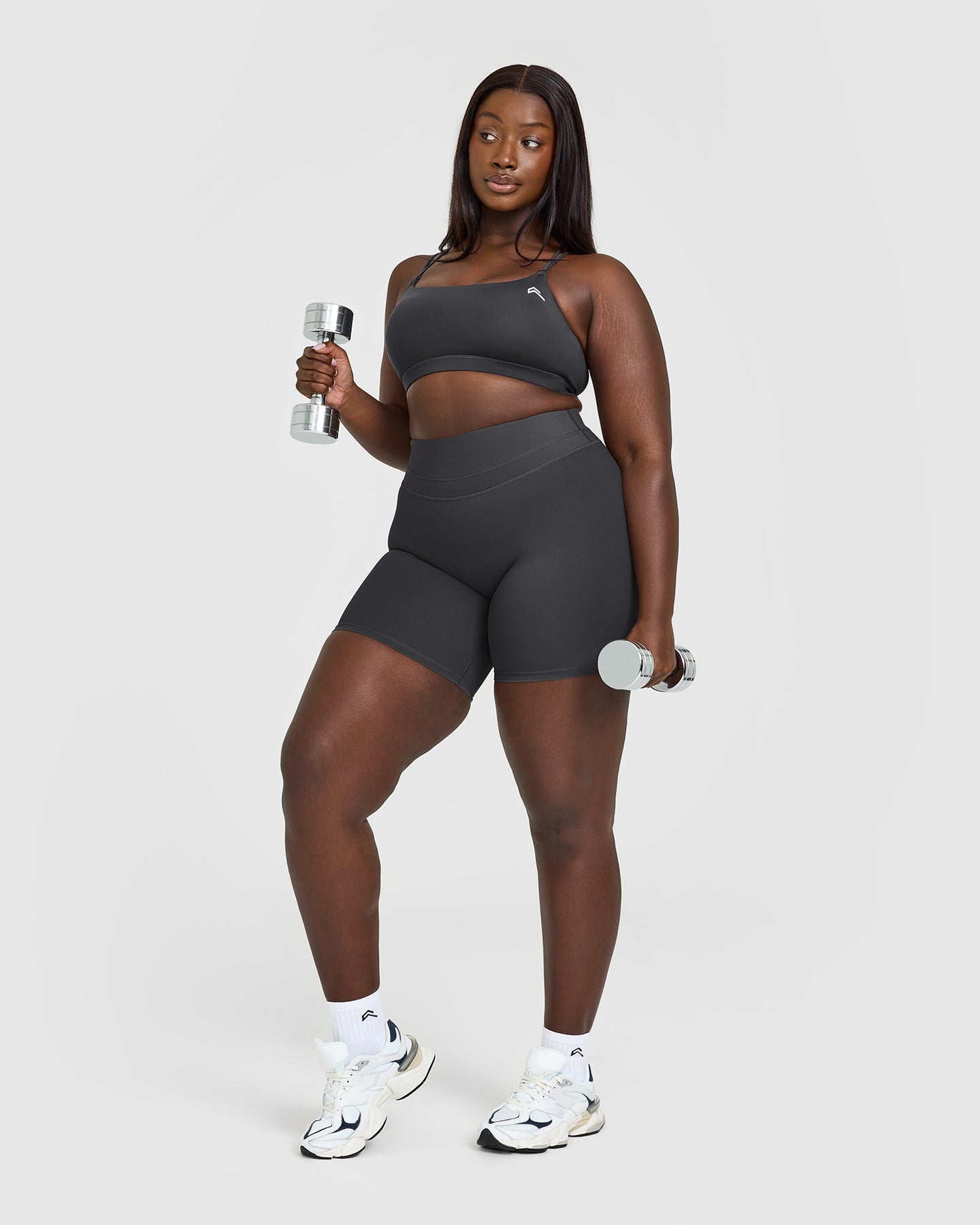 Everyday Cross Over Bralette | Coal