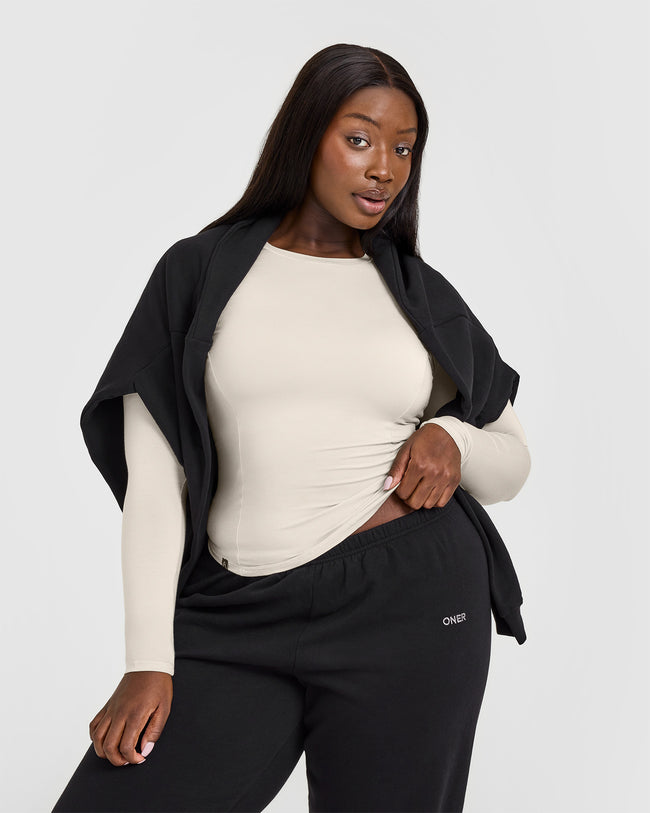 Mellow™ Soft Long Sleeve Top | Sand