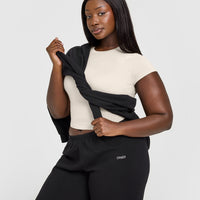 Mellow™ Soft Mid Short Sleeve T-Shirt | Sand