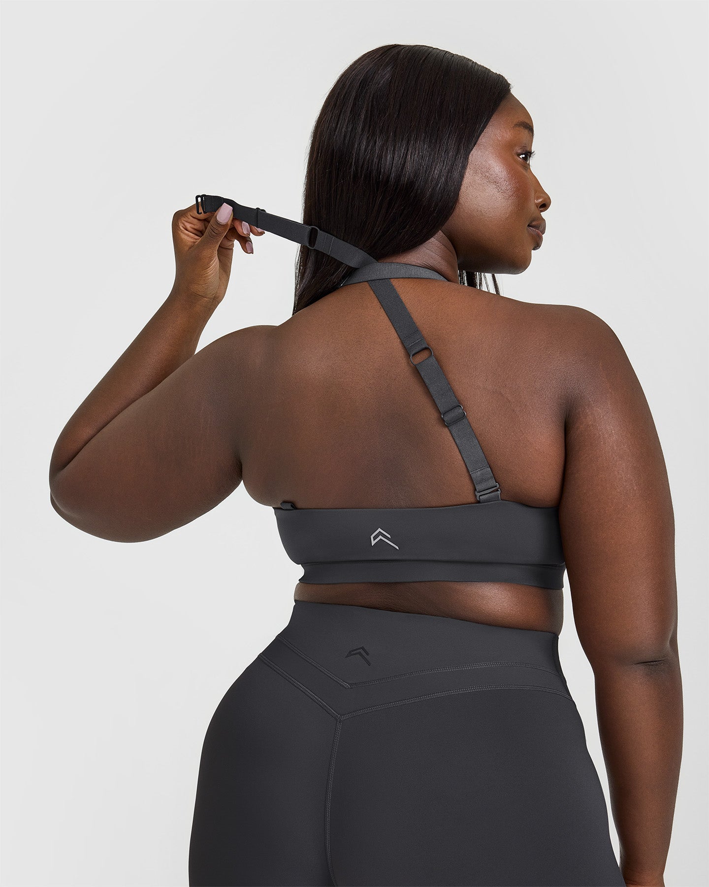 Unified Twist Sports Bra | Coal