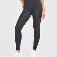 Timeless High Waisted Leggings | Coal