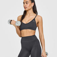 Timeless High Waisted Leggings | Coal