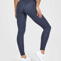 Timeless High Waisted Leggings | True Blue