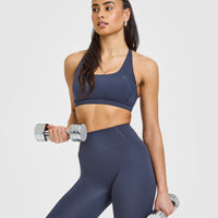 Timeless High Waisted Leggings | True Blue