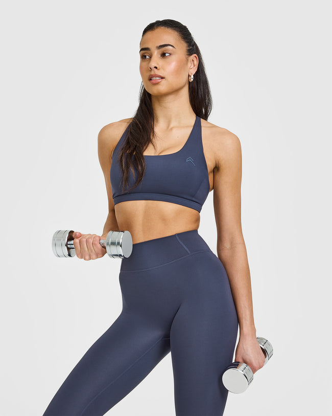 Timeless High Waisted Leggings | True Blue