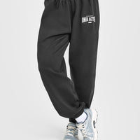 Lightweight Jogger With Athletic Graphic | Soft Black