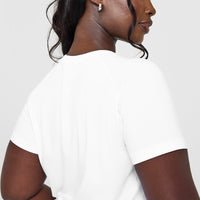 Go To Seamless Loose Top | White