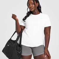 Go To Seamless Loose Top | White