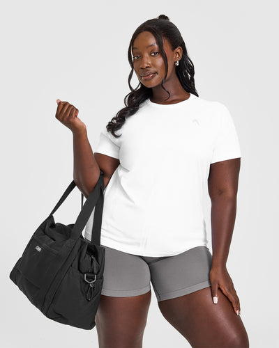 Go To Seamless Loose Top | White