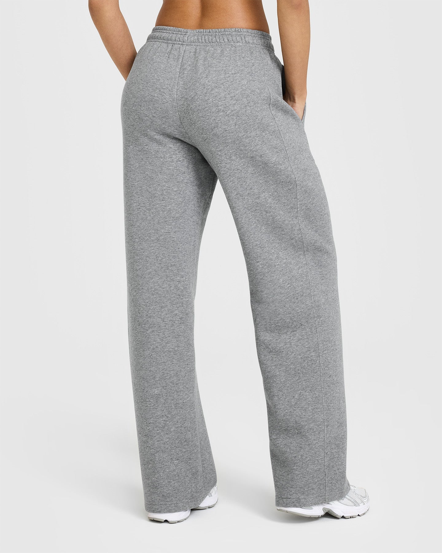 Foundations Straight Leg Jogger with Graphic | Charcoal Marl