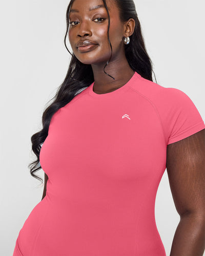 Go To Seamless Fitted Top | Velvet Pink