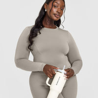 Mellow™ Soft Mid Long Sleeve Top | Warm Sand