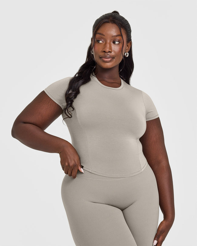 Mellow™ Soft Mid Short Sleeve T-Shirt | Warm Sand