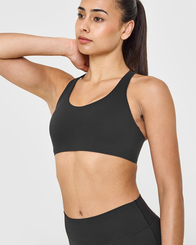 SoftMotion™ Sports Bra | Soft Black