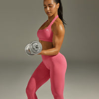 EasyLift™ Halter Bralette | Velvet Pink