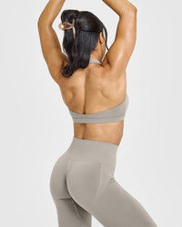 EasyLift™ Halter Bralette | Warm Sand
