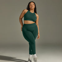 Effortless Seamless Leggings | Racing Green