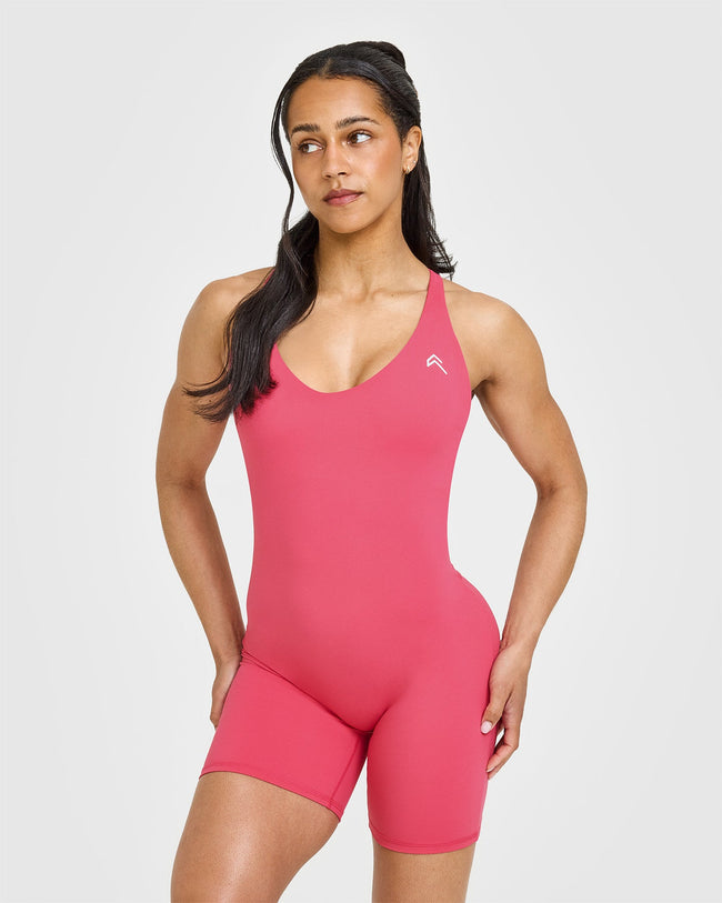 Unified Scoop Back All In One 6" | Velvet Pink