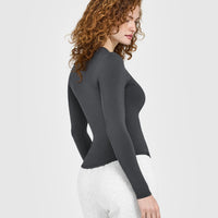 Mellow™ Soft Long Sleeve Top | Coal