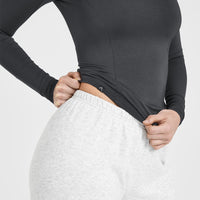 Mellow™ Soft Long Sleeve Top | Coal