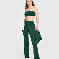 Unified Micro Bandeau Bralette | Racing Green