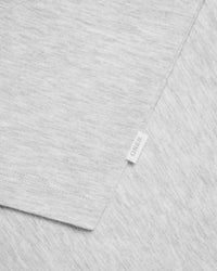 Cotton Fitted Vest | Light Grey Marl