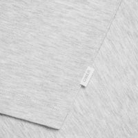 Cotton Fitted Vest | Light Grey Marl