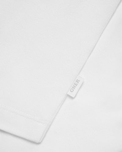 Cotton Fitted Mid Vest | White