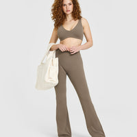 SoftMotion™ Flared Bottoms | Moss Brown