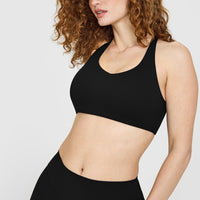 SoftMotion™ Sports Bra | Black