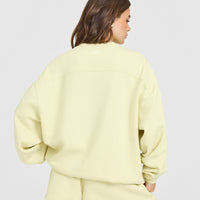 Foundations Oversized Oner 25 Sweatshirt | Pastel Yellow