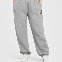 Foundations Oversized Oner 25 Joggers | Charcoal Marl