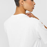 Oversized Oner Graphic T-Shirt | White