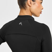 Unified Pocket Jacket White Logo | Black