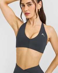 Unified Micro Bralette | Coal