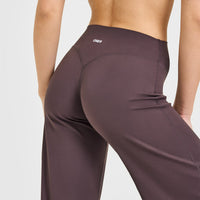 SoftMotion™ Straight Leg Bottoms | Dark Umber Brown