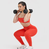 Everyday Bandeau Bralette | Charged Orange