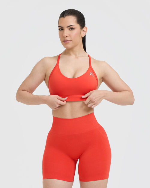 Oner Modal Everyday Sports Bra | Charged Orange