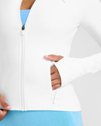 Unified Pocket Jacket | White