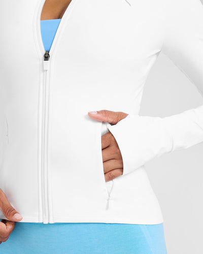 Unified Pocket Jacket | White