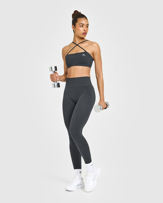EasyLift™ Multi Way Bandeau Bralette | Coal