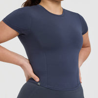 Mellow™ Soft Mid Short Sleeve T-Shirt | True Blue