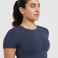 Mellow™ Soft Mid Short Sleeve T-Shirt | True Blue