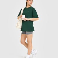 Classic Oversized Lightweight T-Shirt | Racing Green
