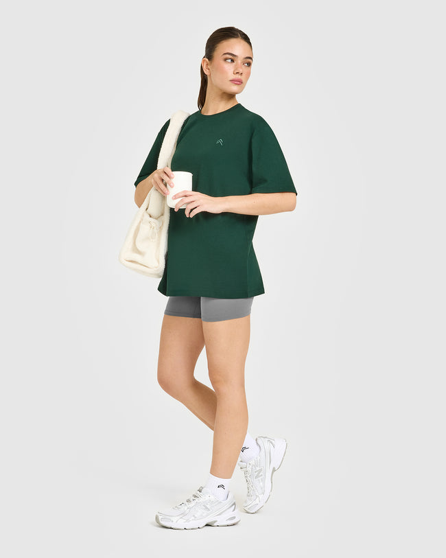 Classic Oversized Lightweight T-Shirt | Racing Green