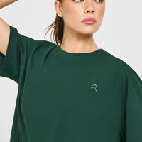 Classic Oversized Lightweight T-Shirt | Racing Green